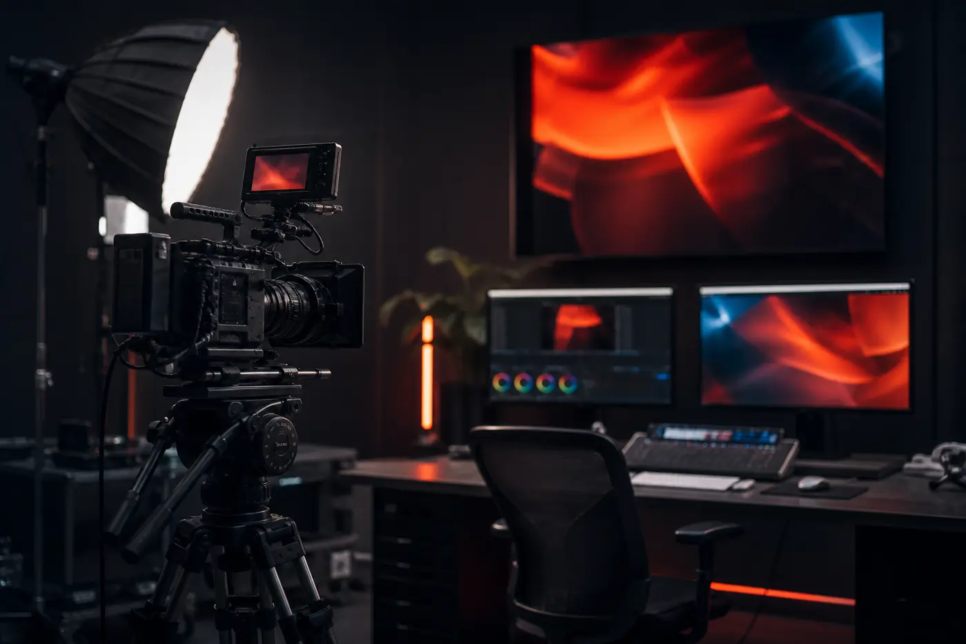Studio professionale per produzione video e post-produzione